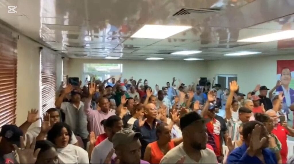 PARTIDO PRIMERO LA GENTE JURAMENTA TODA SU ESTRUCTURA EN DUARTE Y SE LANZA CON FUERZA HACIA EL 2028 1000568369